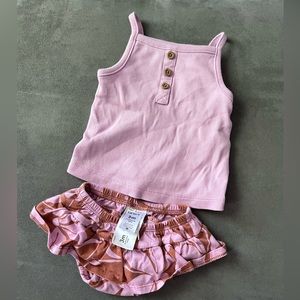 Carter’s Baby 2 piece Tank/skort set